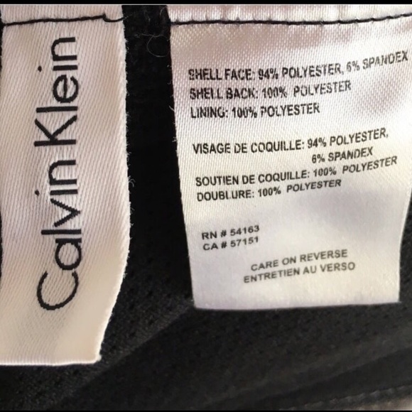 Calvin Klein Windbreaker Jacket Sz M New - Picture 5 of 5